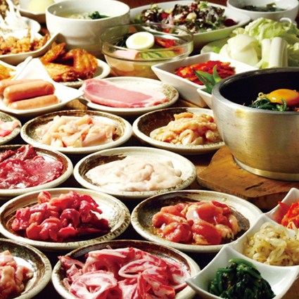 狸小路・すすきので楽しめる焼肉食べ放題!〆の冷麺も付いてきます