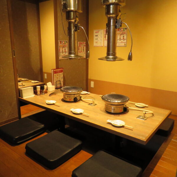 狸小路・すすきので上質なお肉を使った焼肉を個室でも堪能していただくことが出来ます